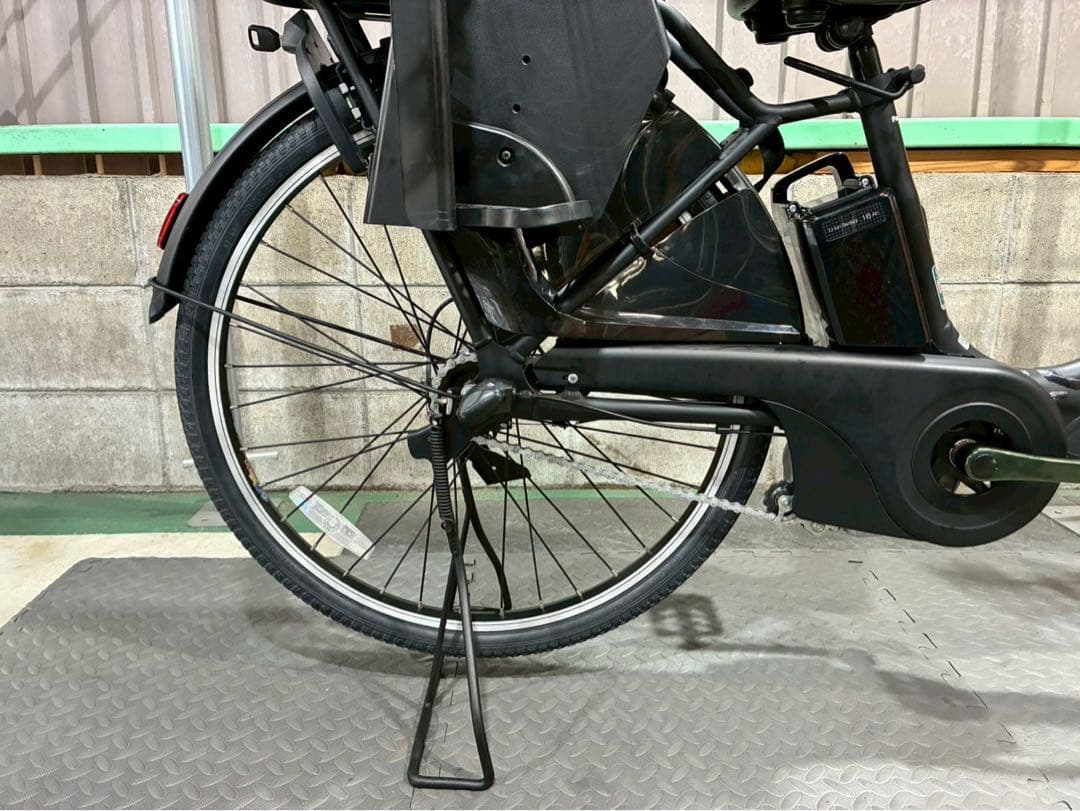 №8700 電動自転車パナソニック ギュット 26インチ マットブラック✨美品✨