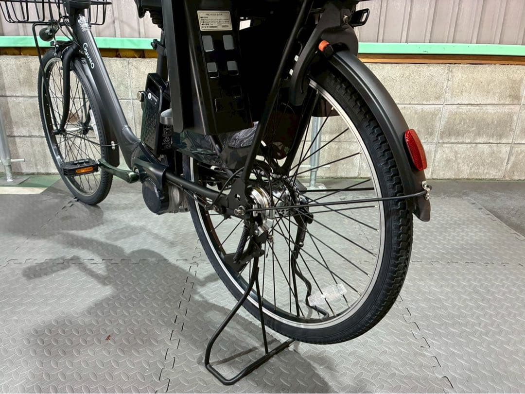 №8700 電動自転車パナソニック ギュット 26インチ マットブラック✨美品✨