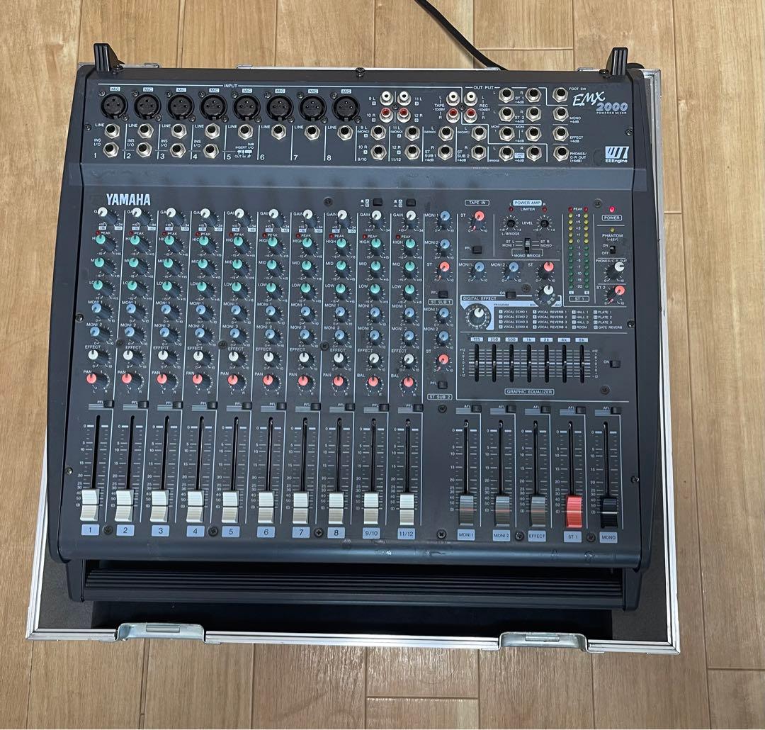 YAMAHA EMX2000 パワードミキサー - メルカリ