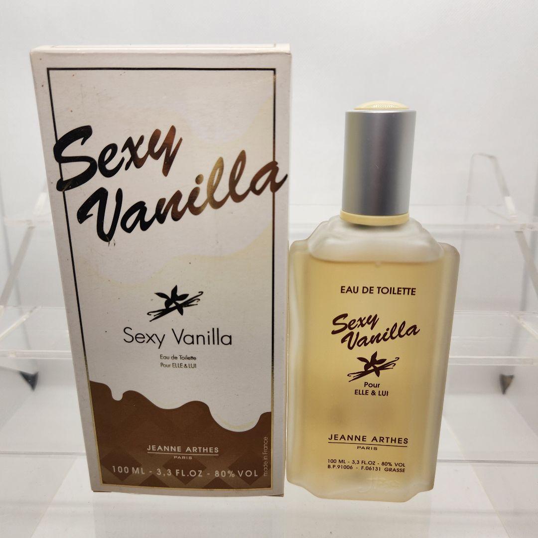 未使用 ジャンヌアルテス セクシーバニラ 100ml JEANNE ARTHES - セクシー バニラ オードトワレ フランス製100mlの通販