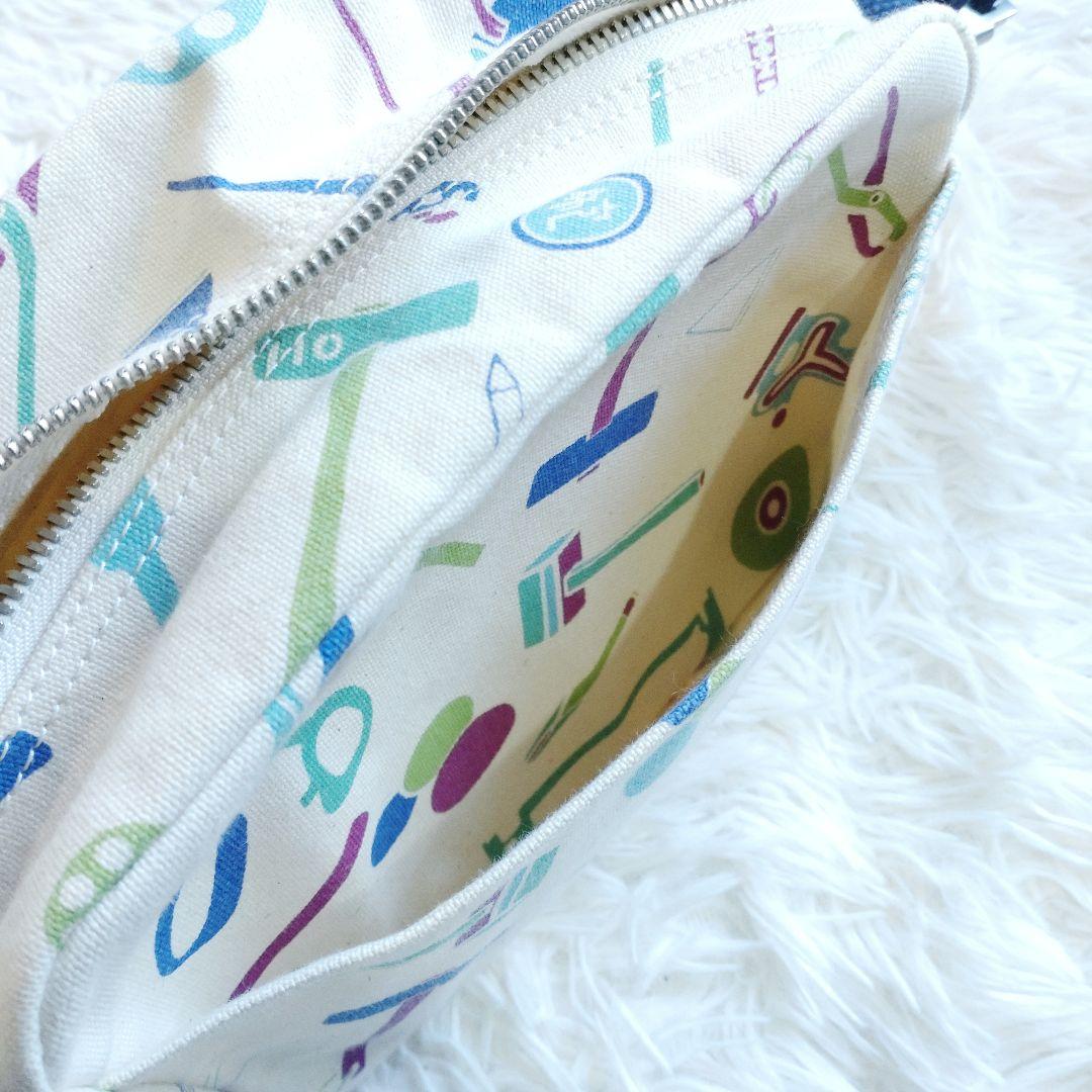 一澤信三郎 一澤帆布 110周年記念 ショルダー ボディバッグ いろどり