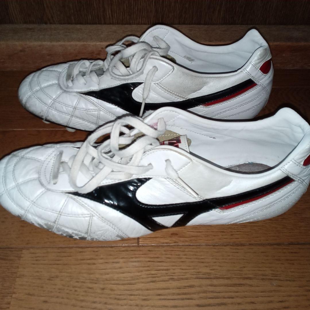 ★ミズノ★モレリアⅡ クロスステッチ ショートタン 別注品★28.0cm★中古★