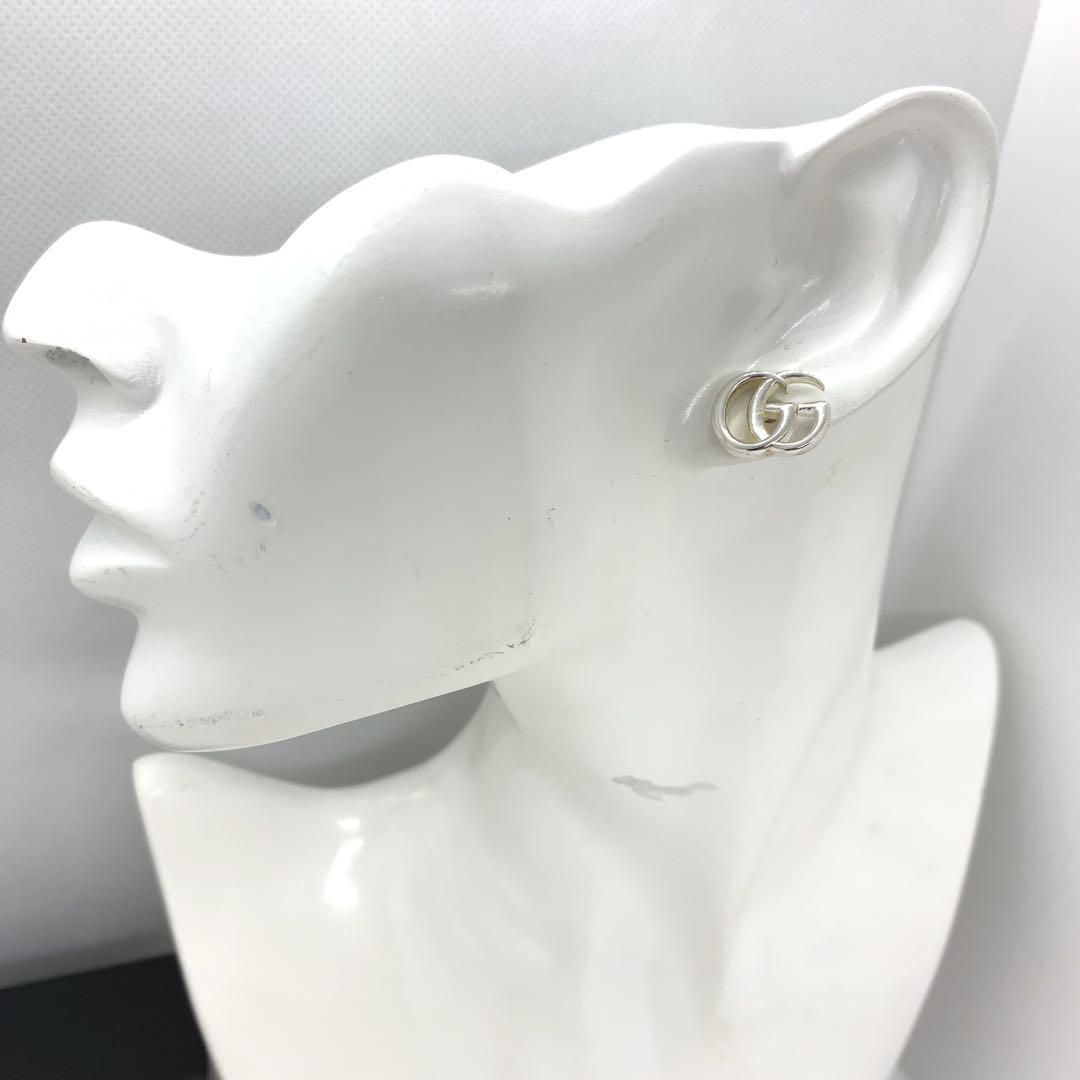 GUCCI ダブルG スタッズ ピアス 0109b12