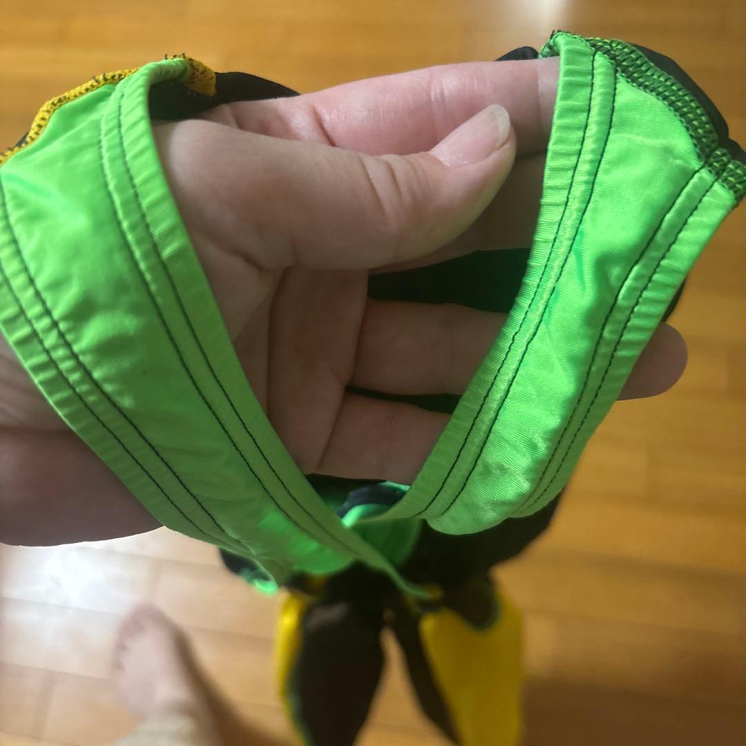 arena 水着 黒/黄色 JSSロゴ