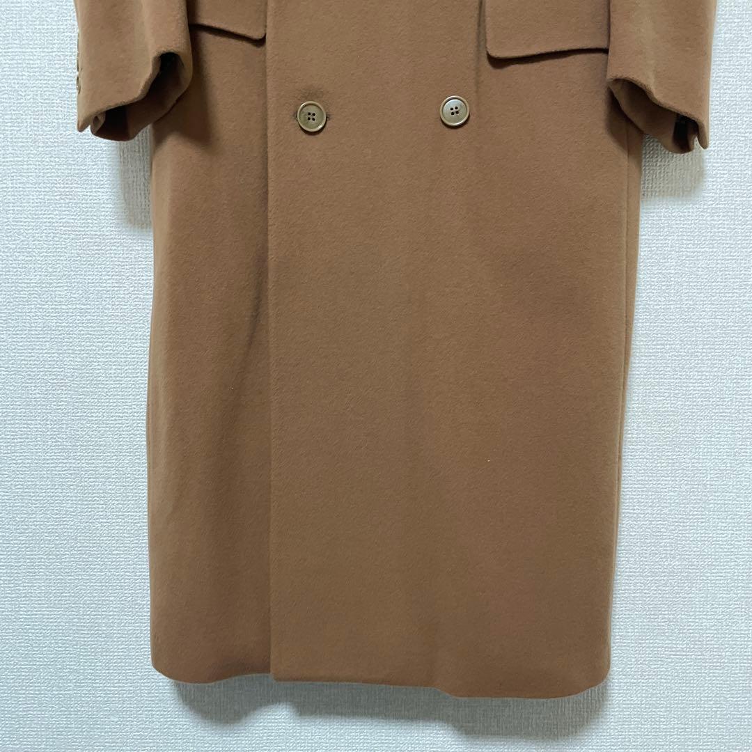 【ジャンフランコフェレ】イタリア製 ブラウン ダブルブレストコート