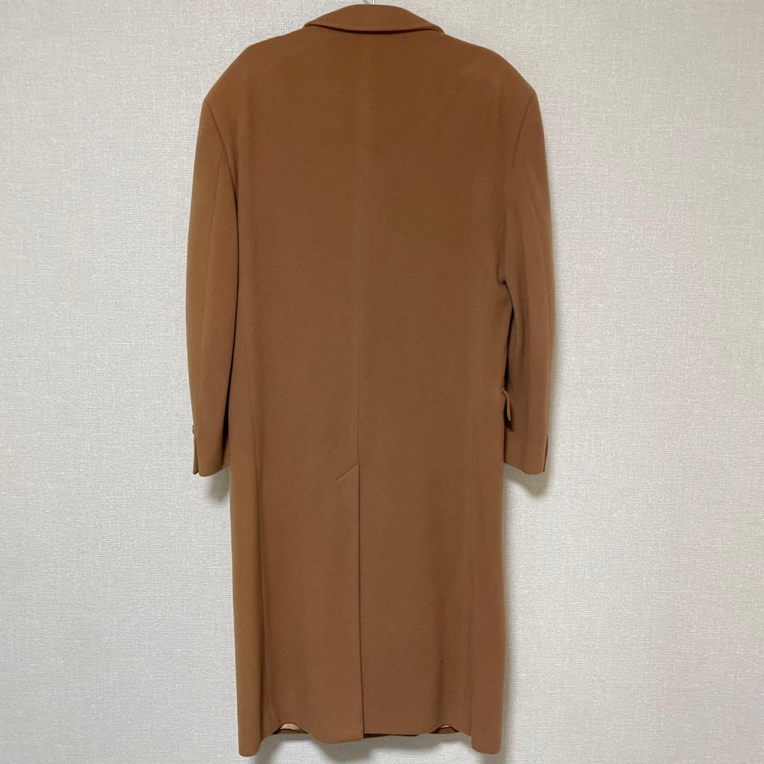 【ジャンフランコフェレ】イタリア製 ブラウン ダブルブレストコート