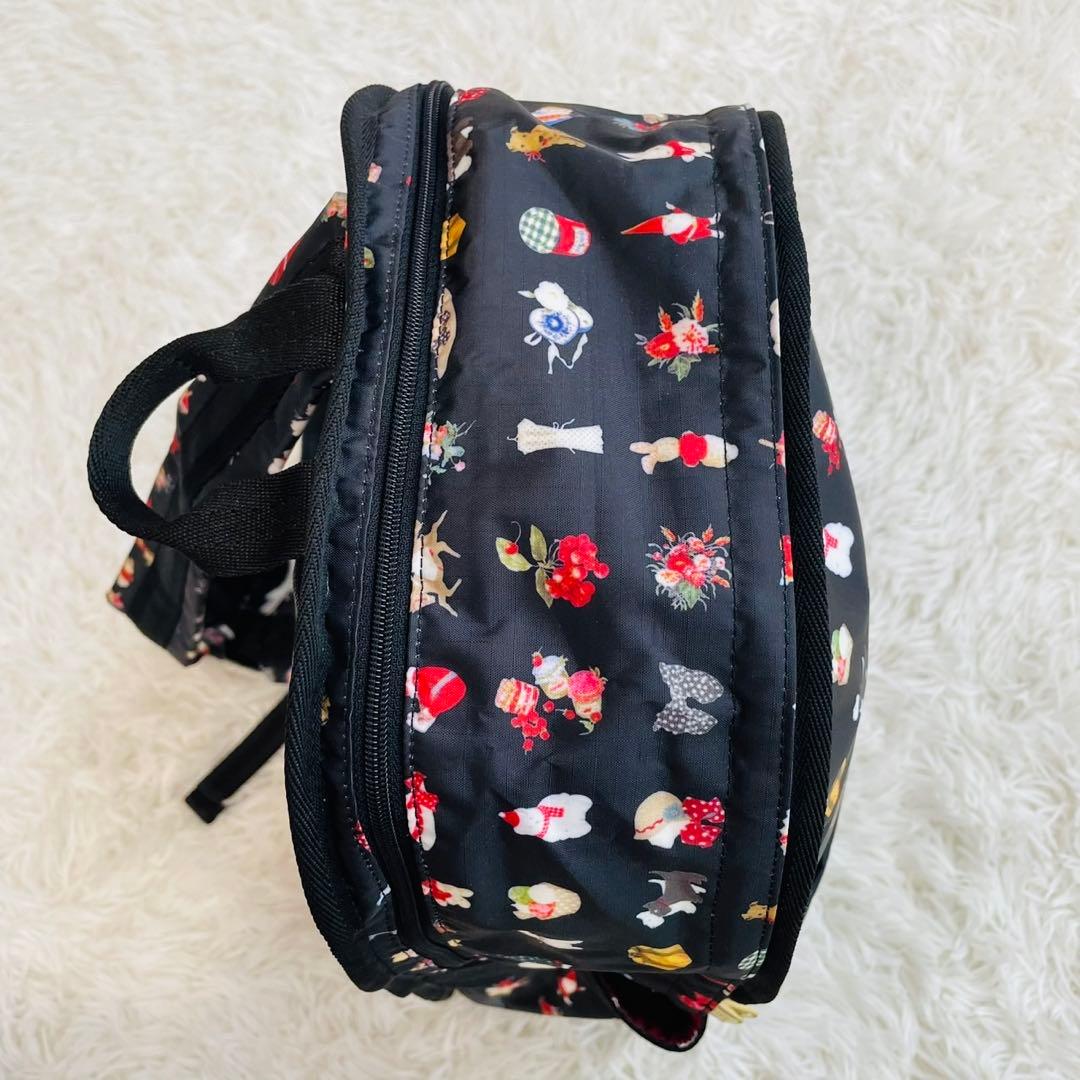LeSportsac × ピンクハウス　ROUTE SM BACKPACK 黒