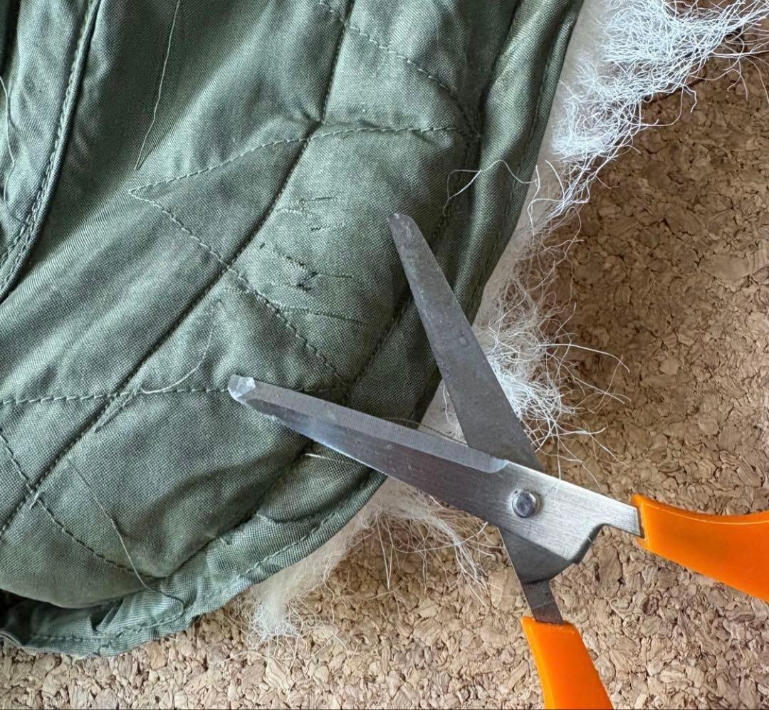 状態良70s【USミリタリーM-65フィッシュテールパーカー・フルセット