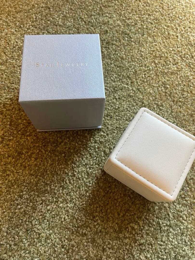 美品　スタージュエリー フルエタニティ　ダイヤ&ゴールドリング9号