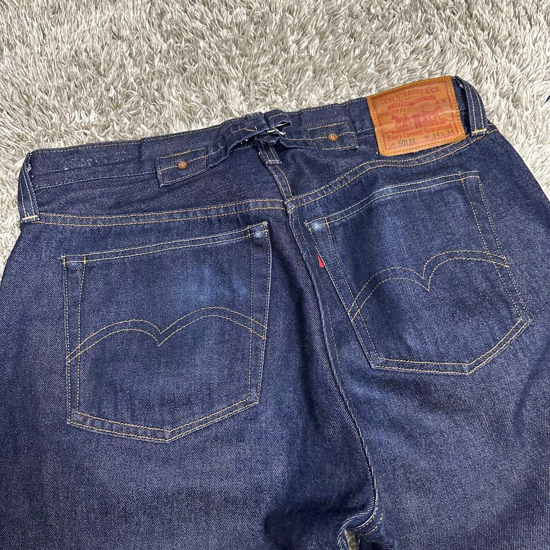 【濃紺】リーバイス 501XX 1937年モデル W34 赤耳 ビッグE 日本製