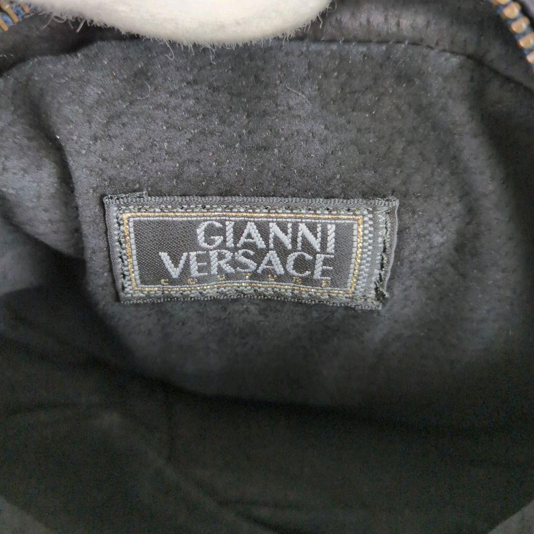 【美品】ベルサーチ☆2WAY　金金具　メデューサ　ミニポーチ　ショルダー