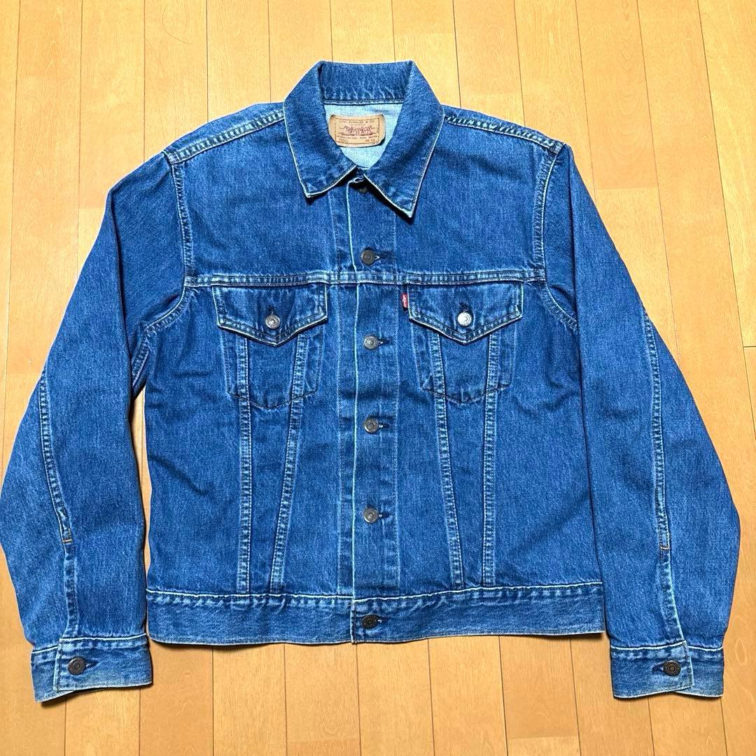 90s USA製 Levi's リーバイス70505 デニムジャケット Gジャン