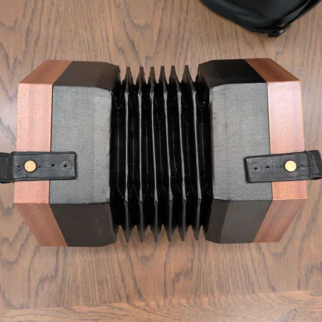 クロマチックコンサーティーナ　ケース・教本付き