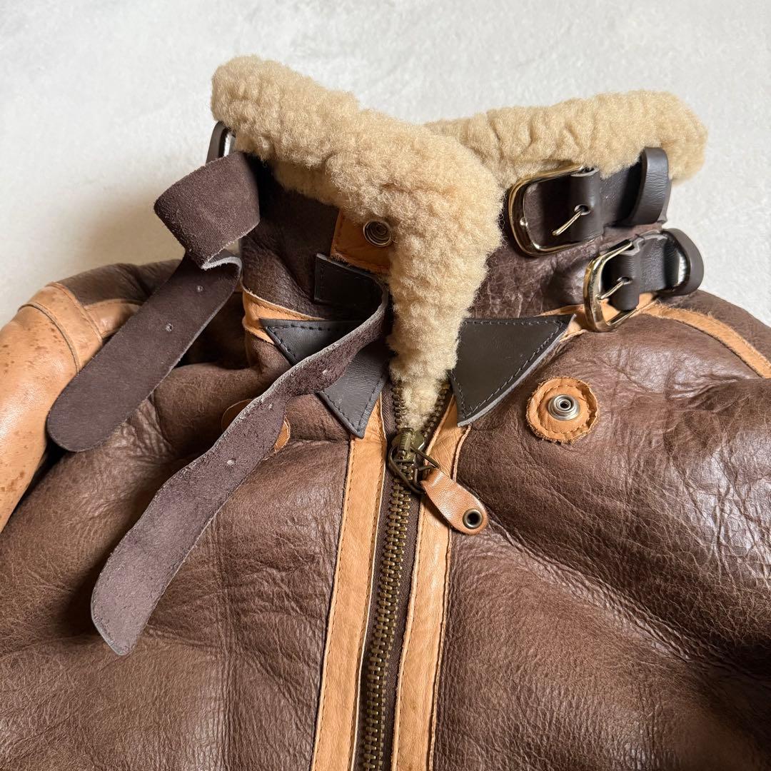 JALANA by Golden Bear B-3 ジャケット シープスキン