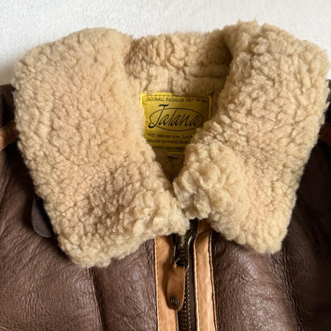 JALANA by Golden Bear B-3 ジャケット シープスキン