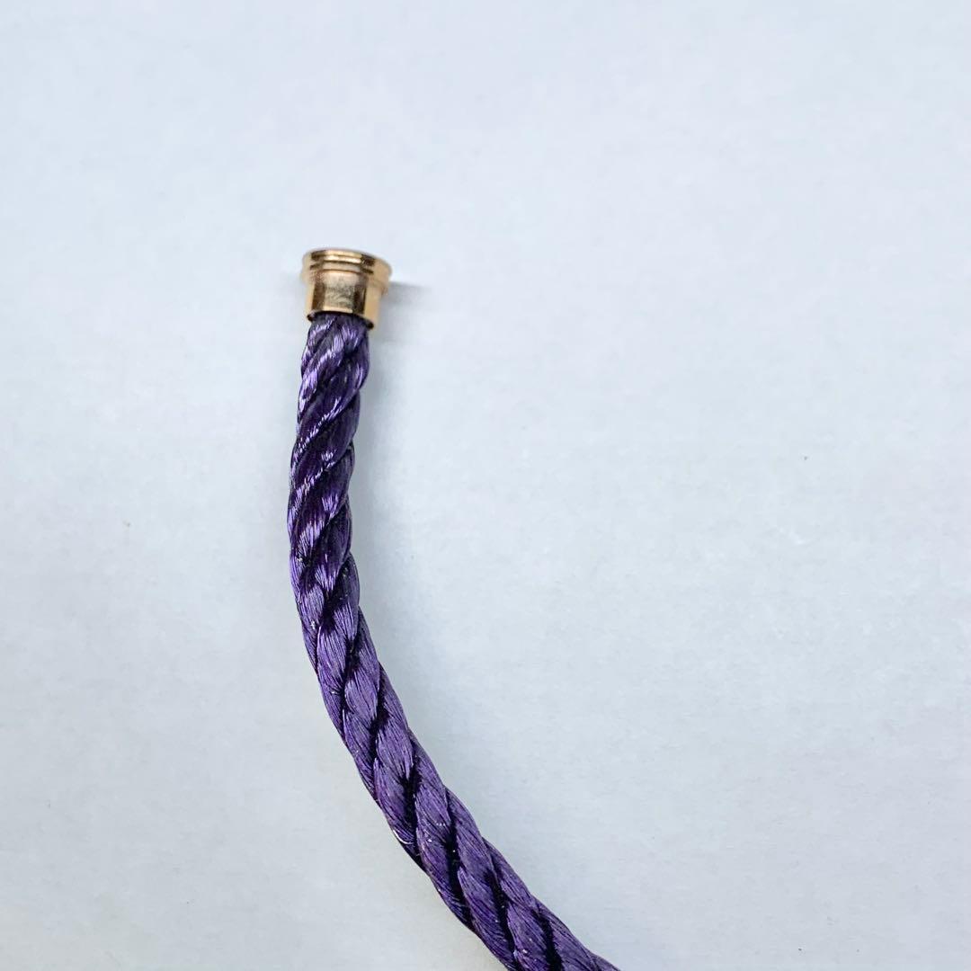 未使用級 FRED フレッド フォース10 LM ケーブル パープル 保存箱付き