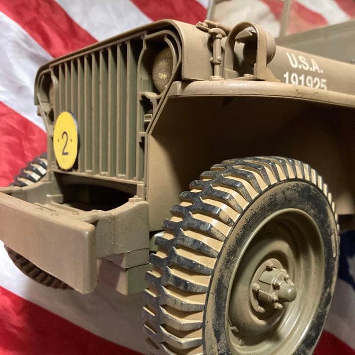 ハズブロ製1/6 アメリカ陸軍WILLYS JEEP MB (初期型グリル) - メルカリ