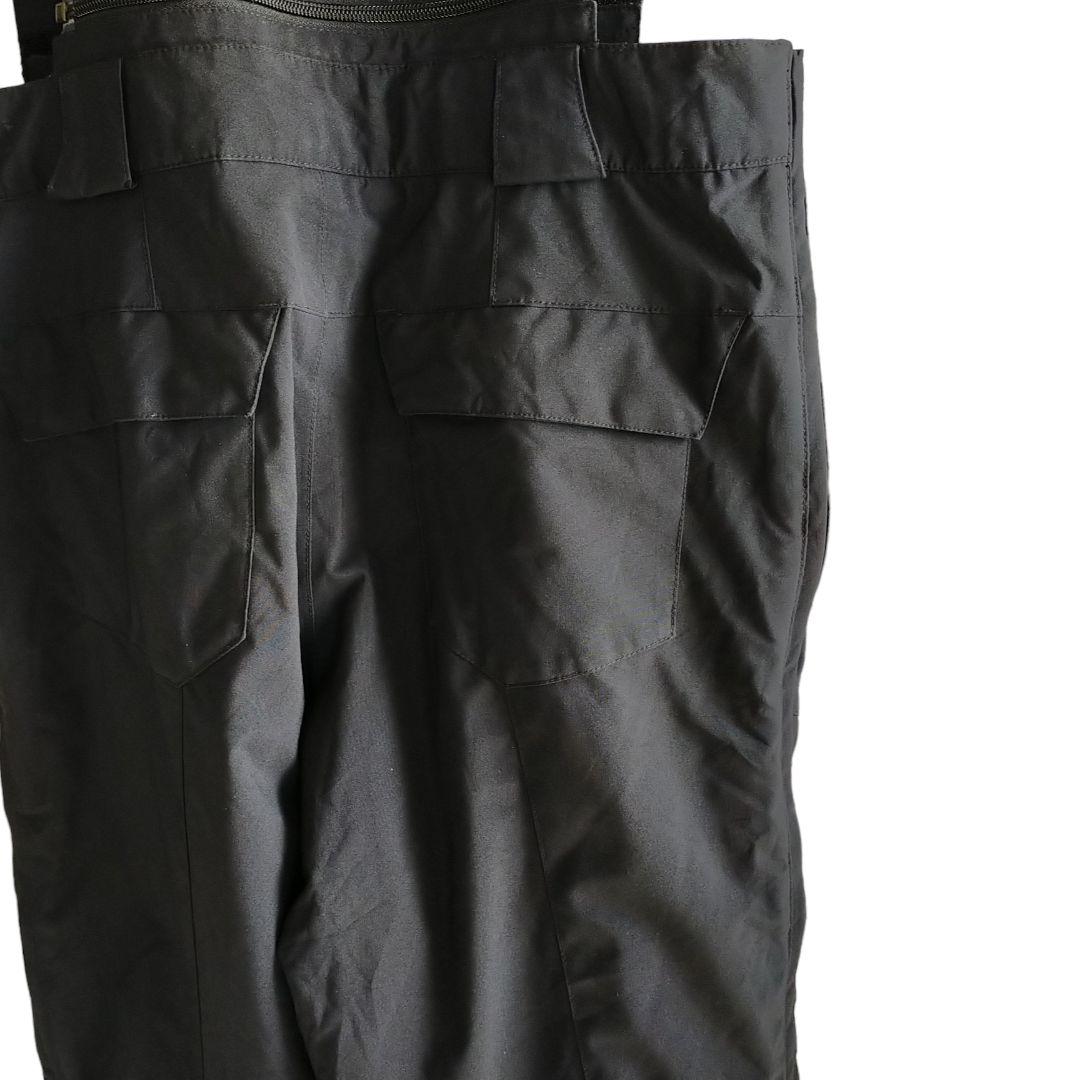 キッズ】US SPYDER 黒 スキー スノーボード ビブパンツ 中綿入り