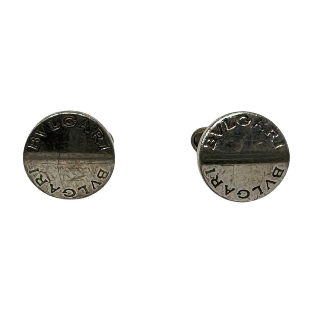 BVLGARI ブルガリ オニキス/Ag925スターリングシルバーカフス 美品