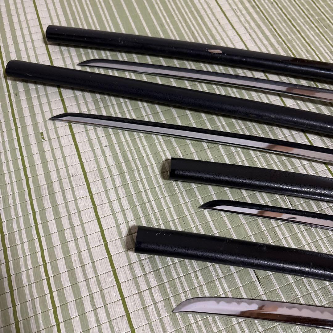 模造刀　模擬刀　武士　侍　伝統工芸　剣　ソード　太刀　　2本　小太刀2本　鍔