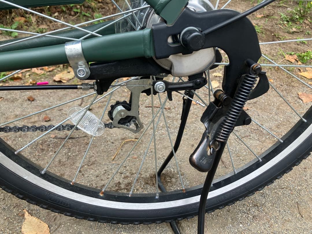 【引き取り限定】あさひ ボールドライン(マットオリーブ)BAA266HD-Ｏ