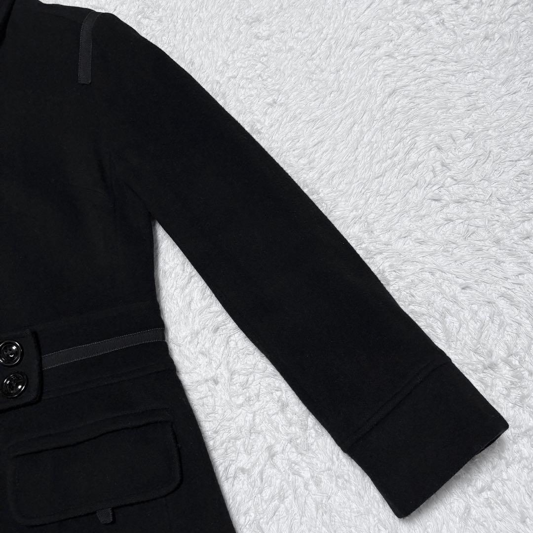 【美品】マックスマーラ Max&co バージンウール 比翼 コート 上品 高級