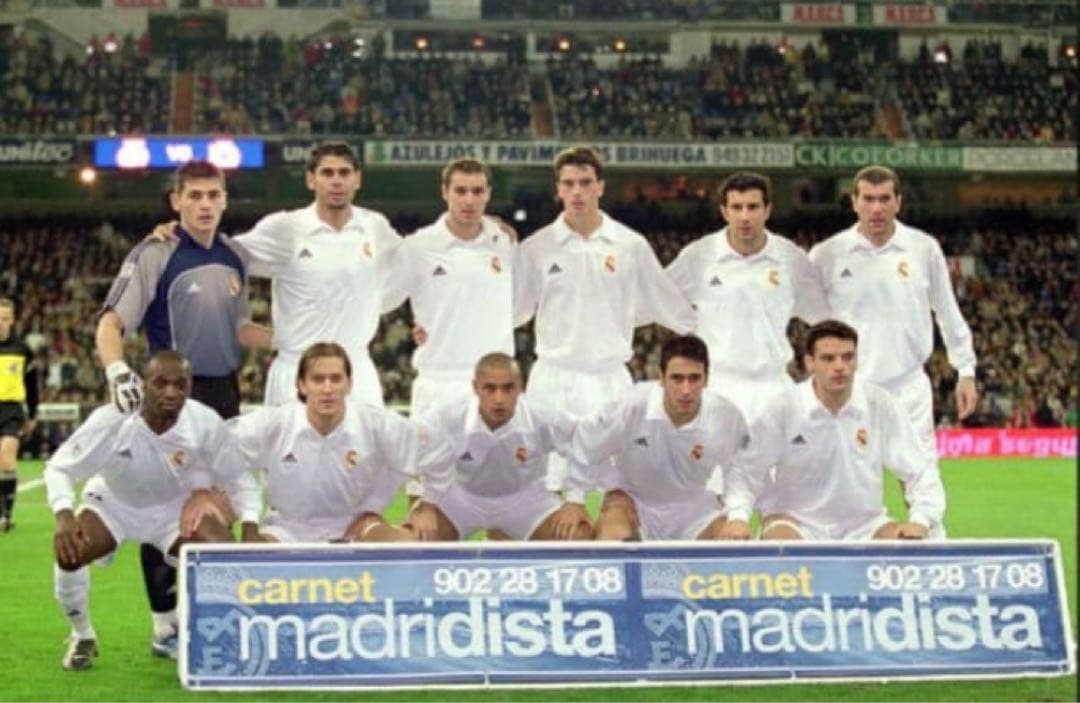 adidas レアルマドリード 100周年記念 ユニフォーム 01-02 ホーム