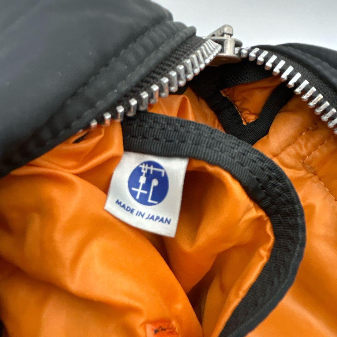 PORTERポータータンカー2WAYウエストバッグブラック黒ショルダーバッグ