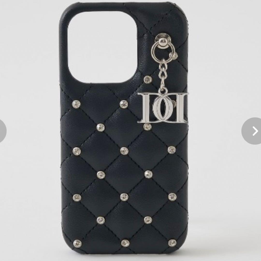 Darich キルティングDDチャームiPhone16Proケース　ダーリッチ