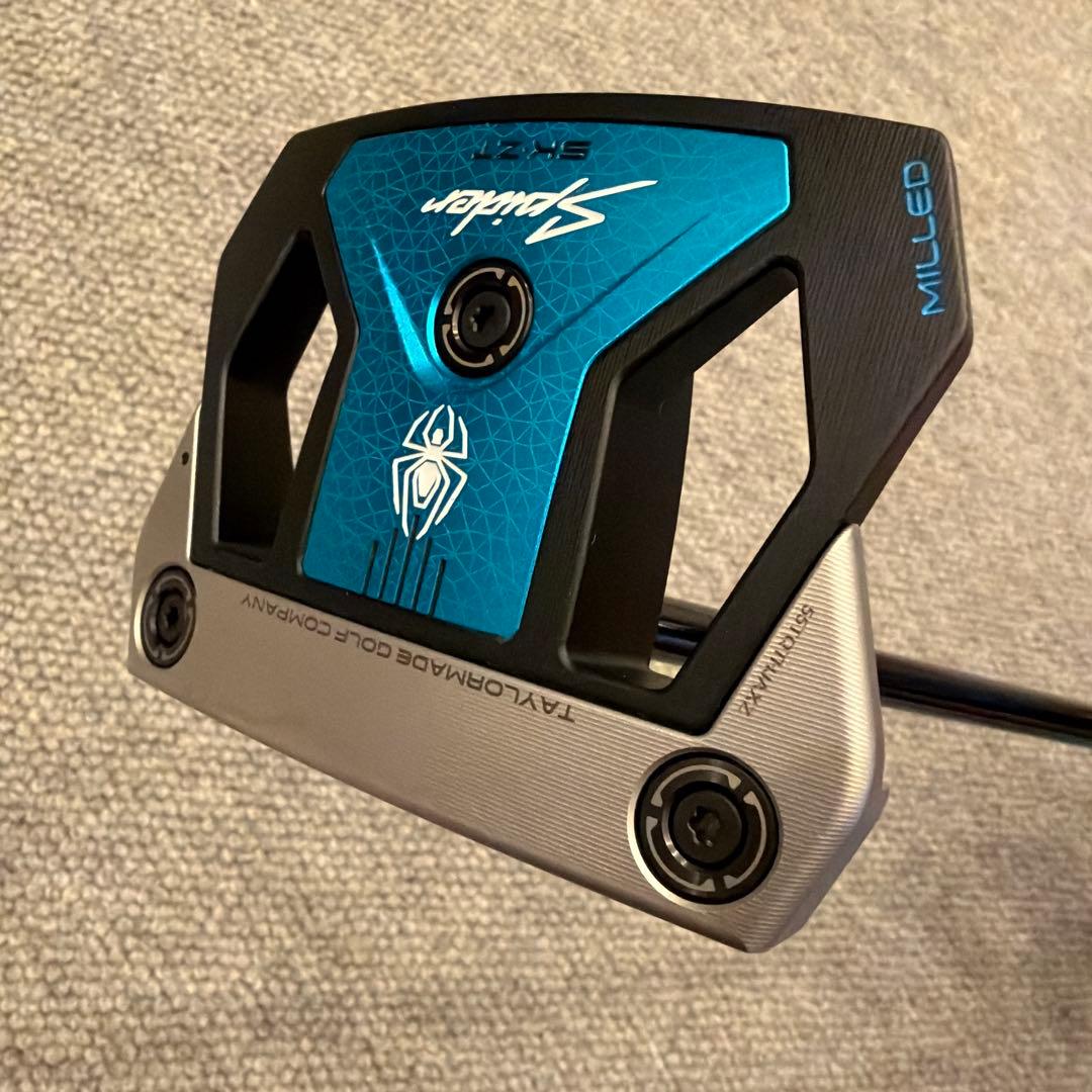 超美品 レフティ スパイダー ZT 34 テーラーメイド コーティング済