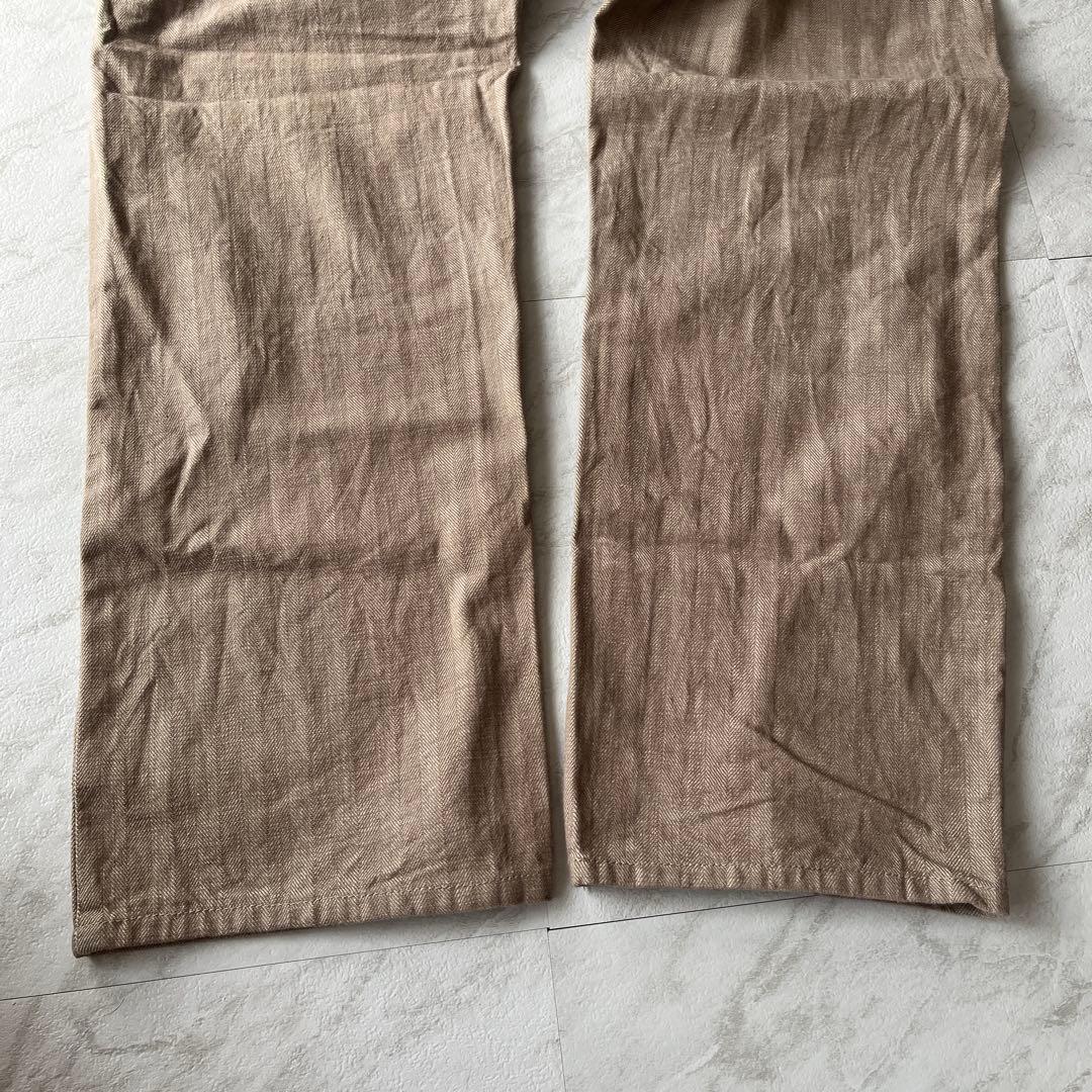 EVISU エヴィス パンツ ベージュ 31×35 2000