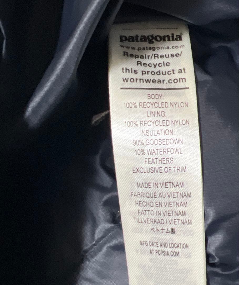 patagonia/パタゴニア　メンズ・フィッツロイ・ダウン・フーディ　XS