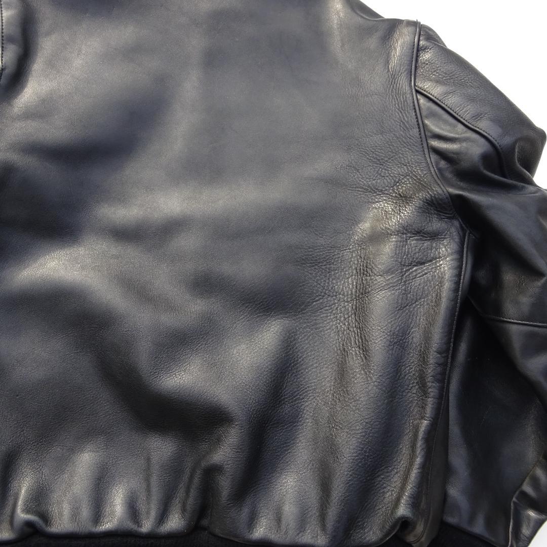 90s vanson バンソンUSA製 レザー スタジャンジャケット38釦止め