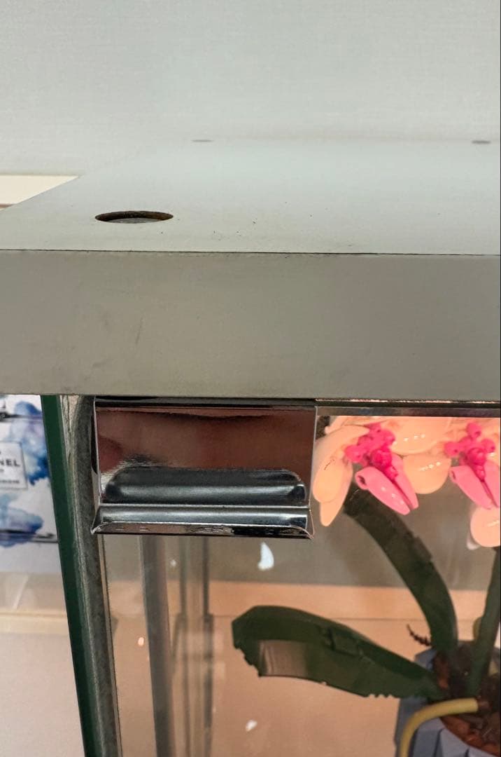 IKEA デトルフ ガラスケース LEDライト付き 【梱包・たのメル便】 IKEA