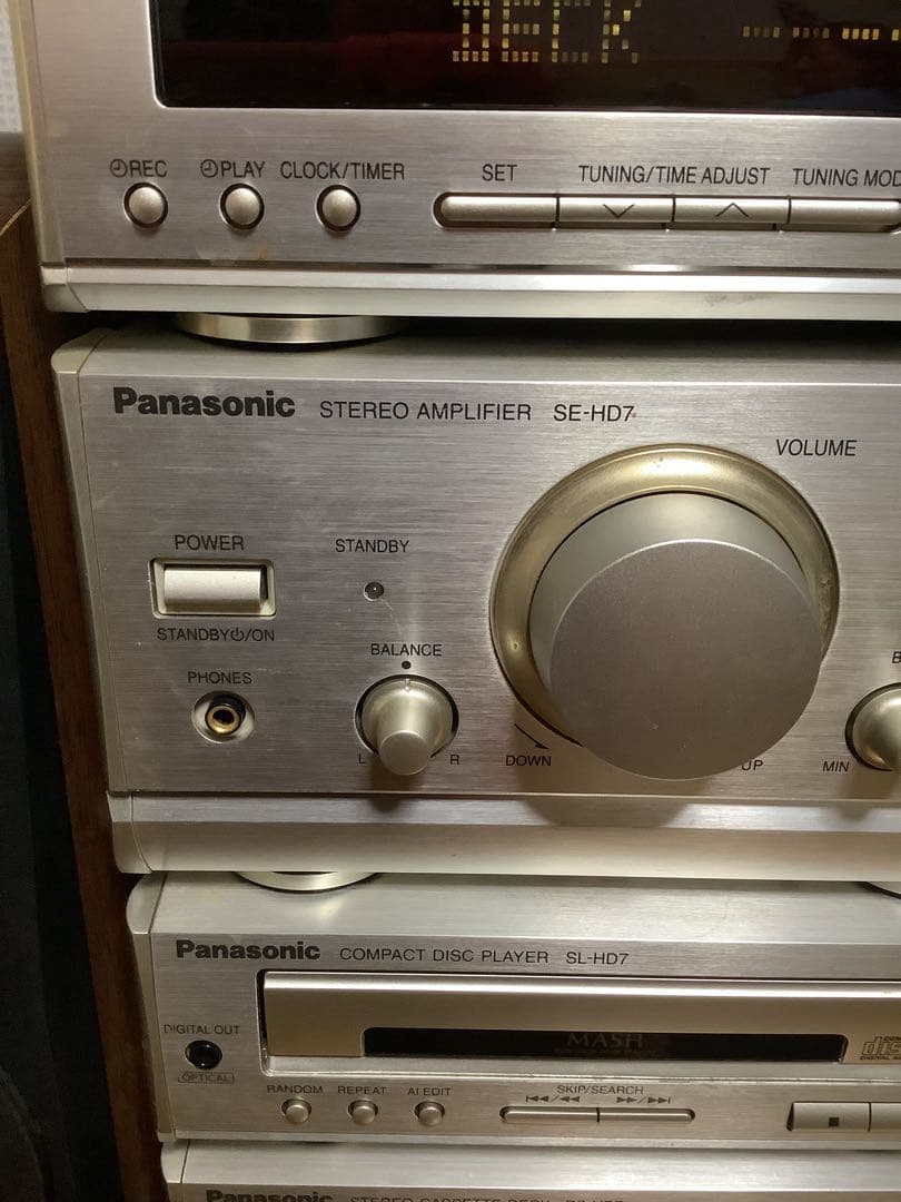 Panasonic RS-HD7 SL-HD7 SE-HD7 ST-HD7コンポ