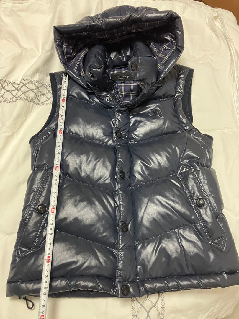 バーバリーブラックレーベル　ダウンジャケット フード付き