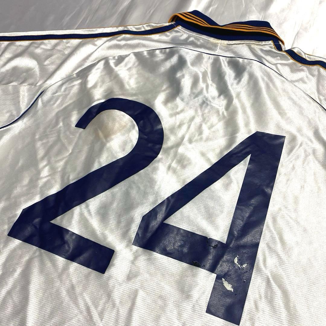 90s adidas レアルマドリードCF 98/00 ホーム ユニフォーム L - メルカリ