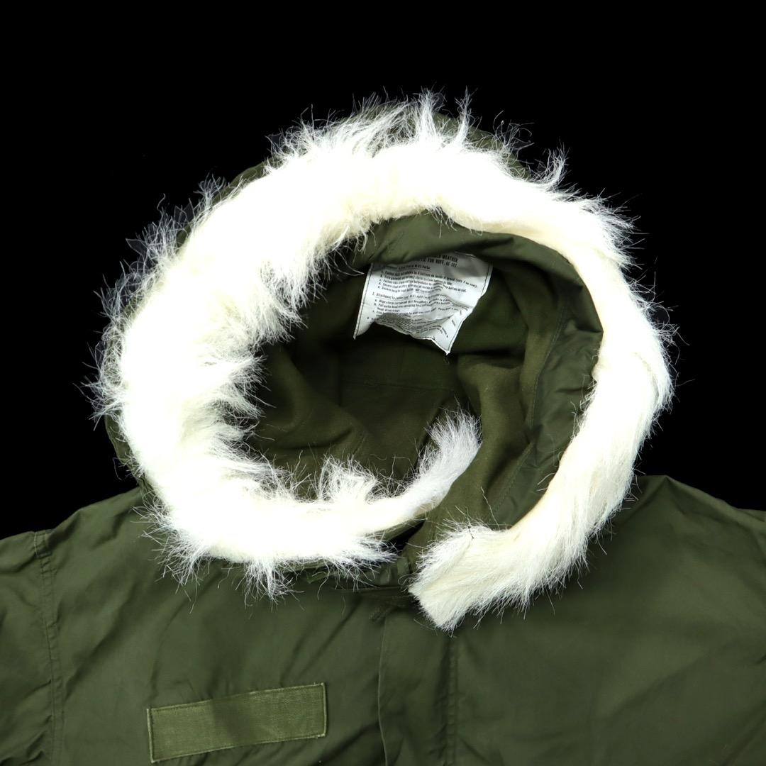 デッドストック 80s US ARMY 米軍 M65 モッズコート フード 古着