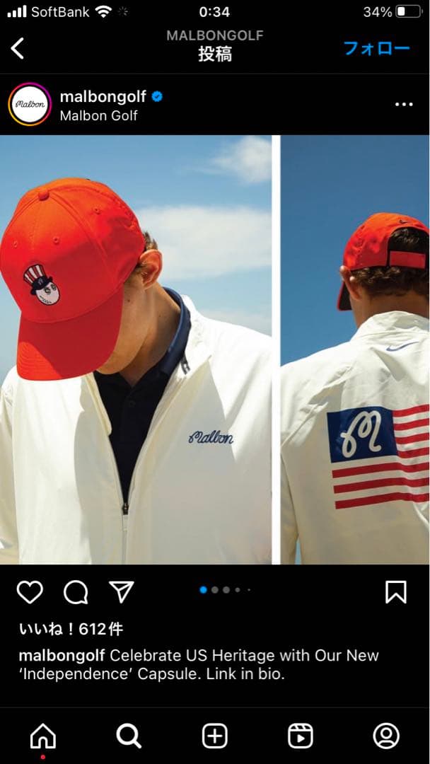 malbon golf マルボン nike ナイキ コラボ レインウェア