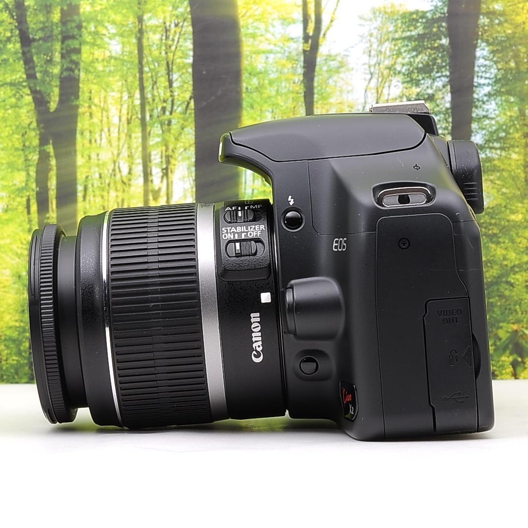 スマホ転送セット☆キャノン Kiss X2 ★写真撮影に特化したカメラ