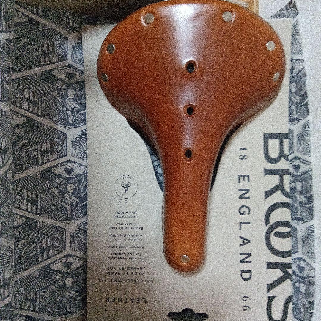 BROOKS B17 レザーサドル HONEY