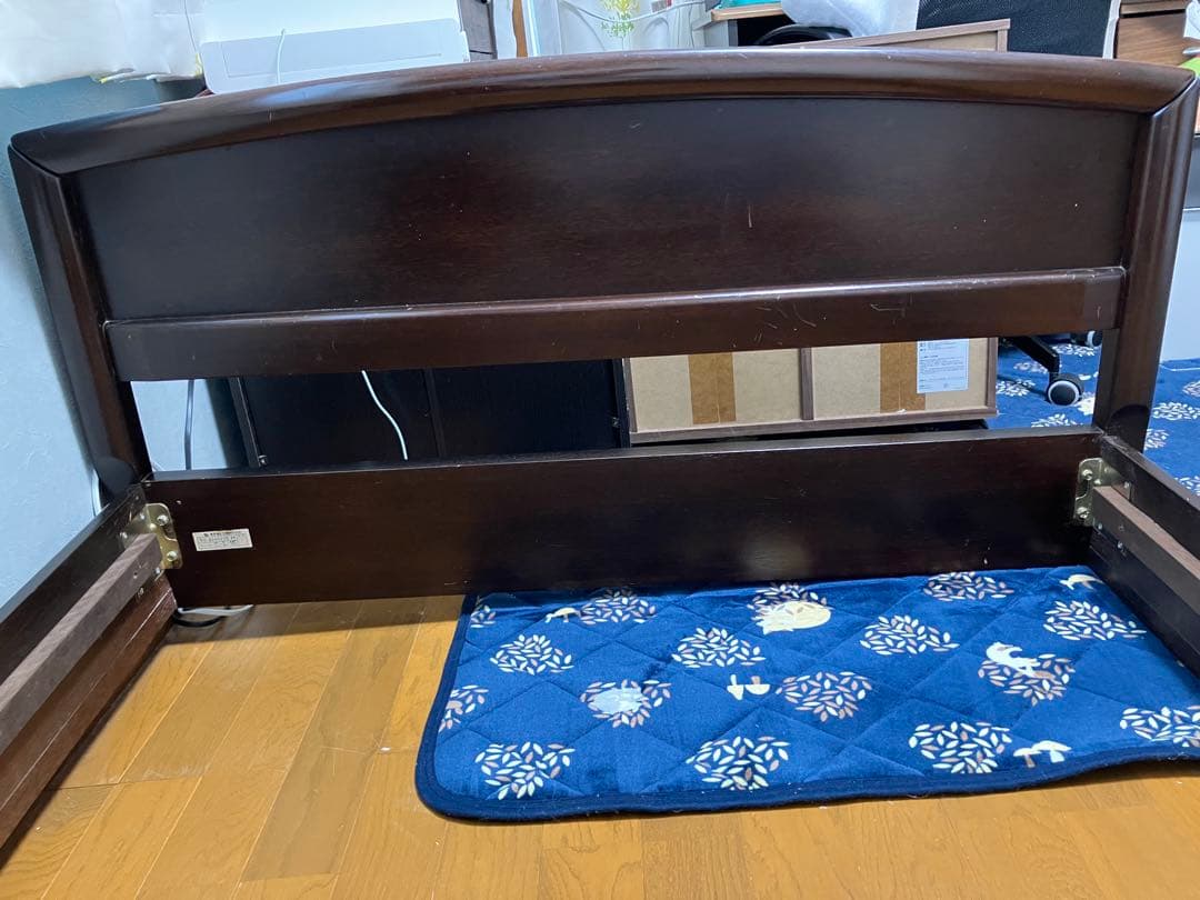 【真琴】すずらん工業株式会社（現シーリー） セミダブル ベッドフレーム