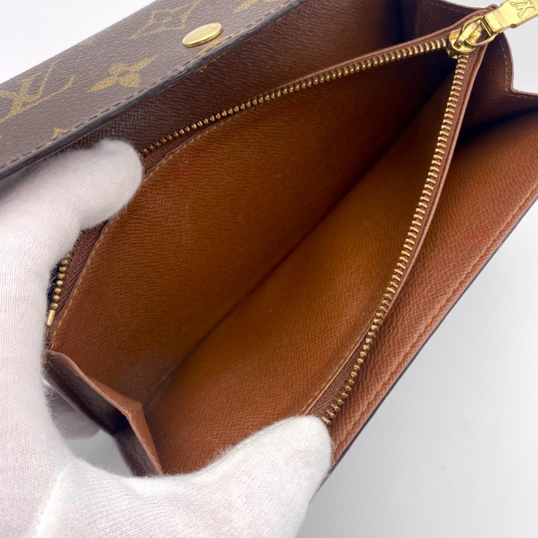 ルイヴィトン モノグラム ポルトフォイユ サラ 長財布 二つ折り ブラウン