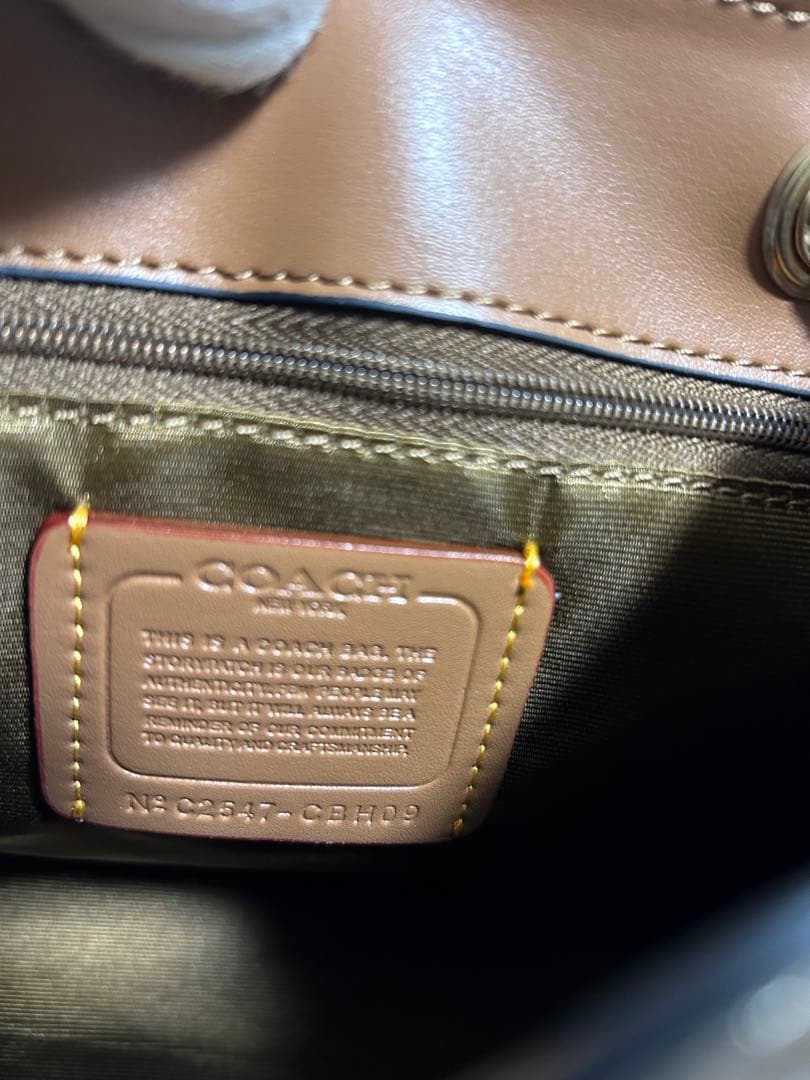 COACH ブラウンバックパック