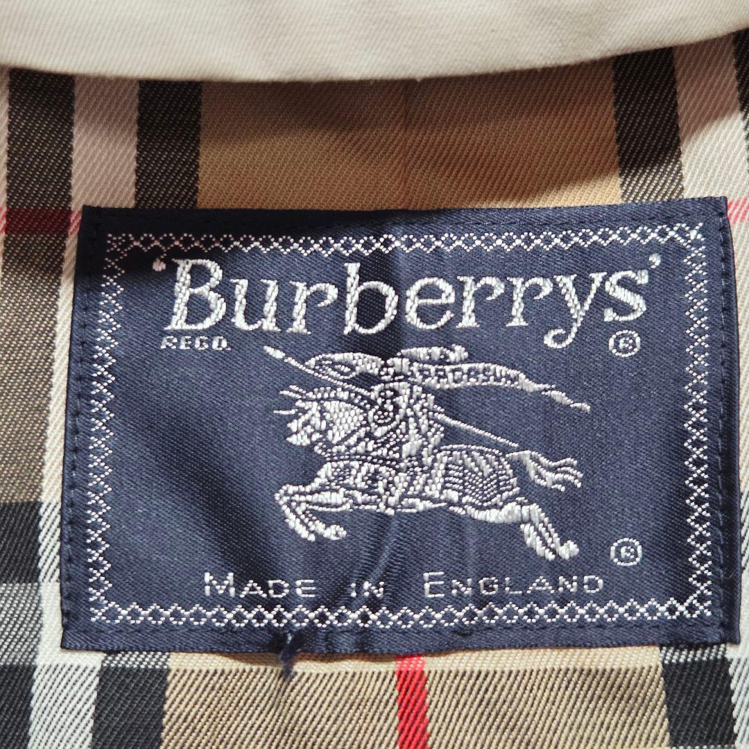 英国製 Burberrys' バルマカーンコート ウール/キャメルヘア　ライナー