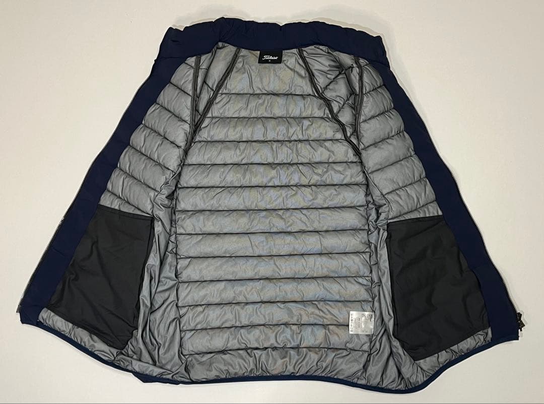Titleist(タイトリスト) 中綿 ダウンベスト ネイビー LLサイズ