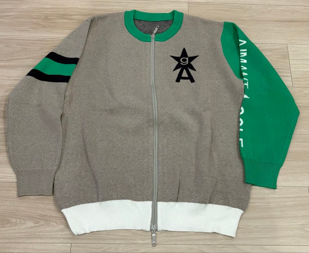 AIMANT★GOLF ジップアップセーター新品未使用