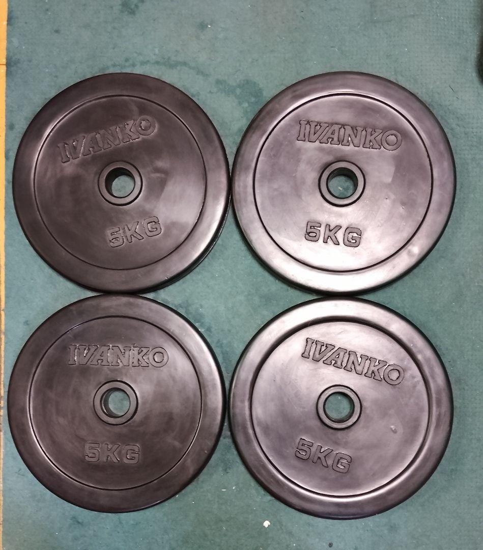 IVANKO 5kgプレート 4枚 RUBK-5