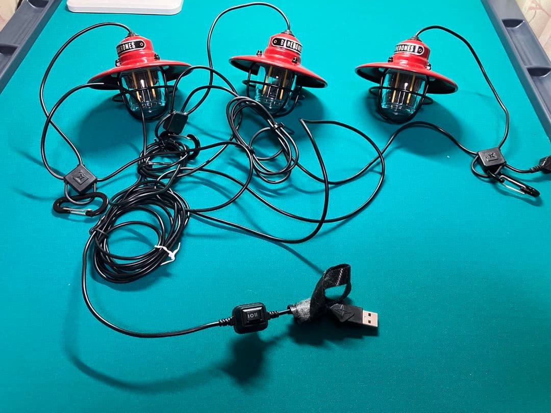 BAREBONSベアボーンズLEDランタン3灯セット EDISON