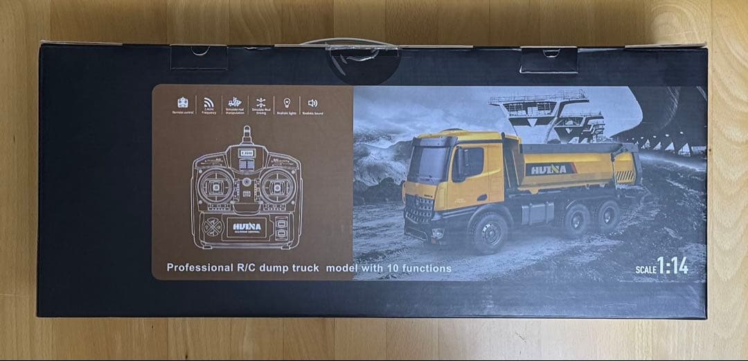 1/14 重機ラジコン ダンプカー 2.4GHz 10Ch RTR